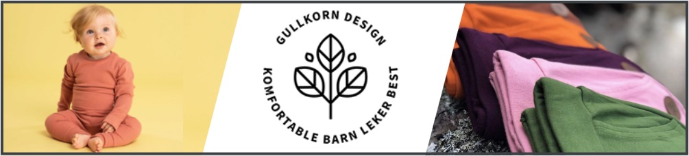 Gullkorn Design Barneklær på nett - Guttelus.no
